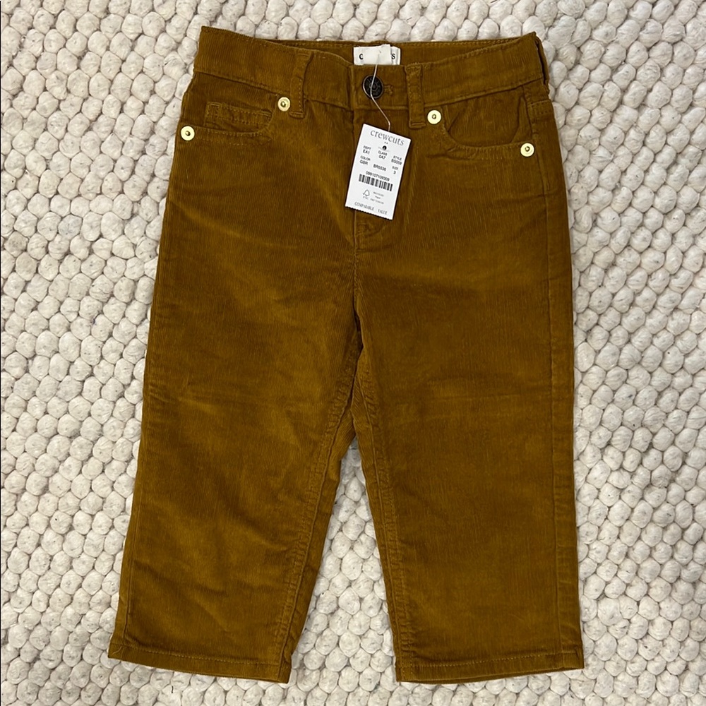 J.Crew Crewcuts toddler Corduroy pants